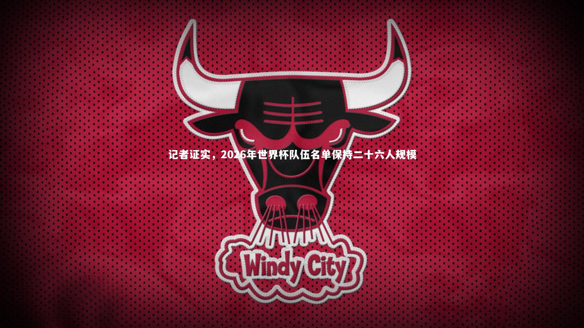 【九游会j9官网】记者证实，2026年世界杯队伍名单保持二十六人规模